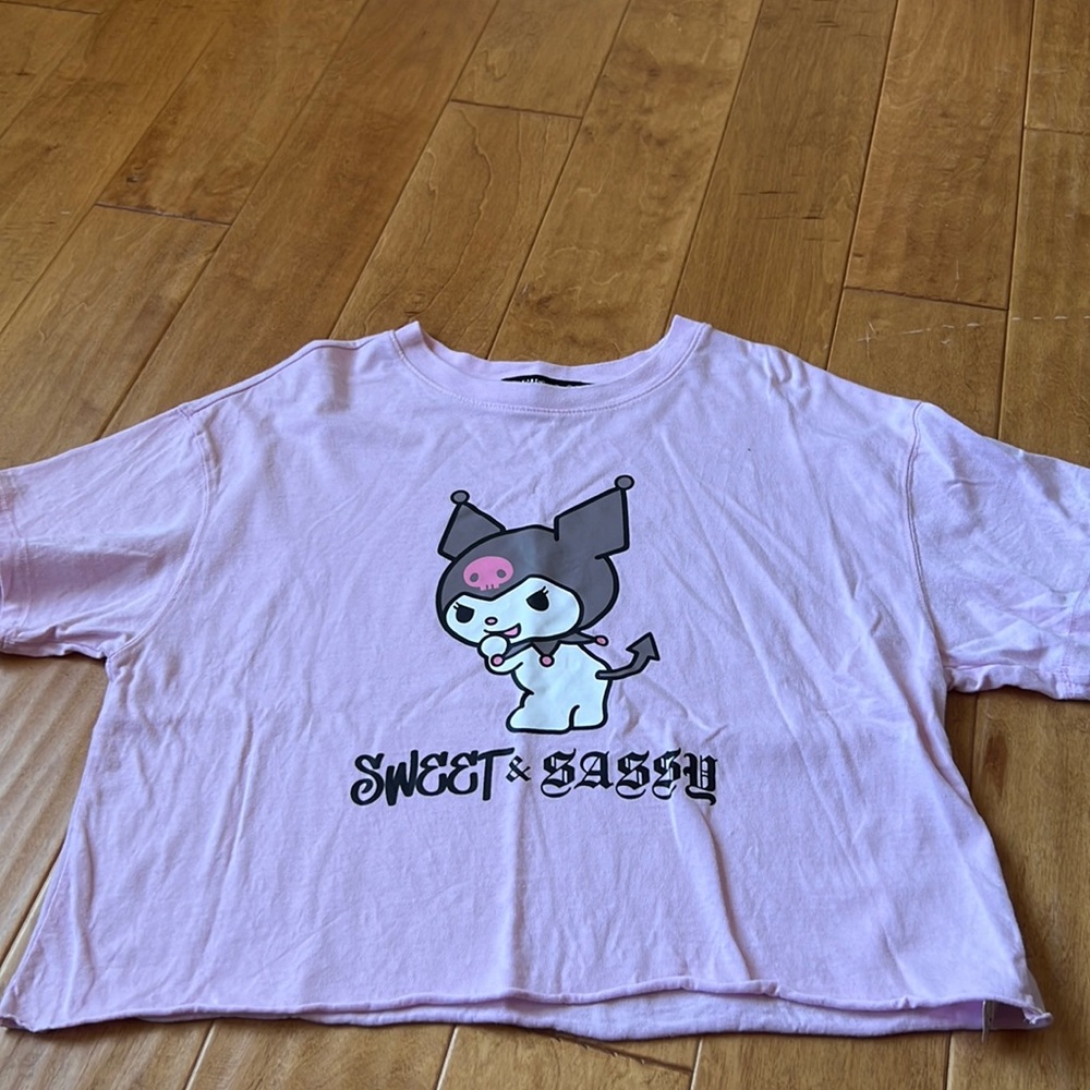 kuromi crop top